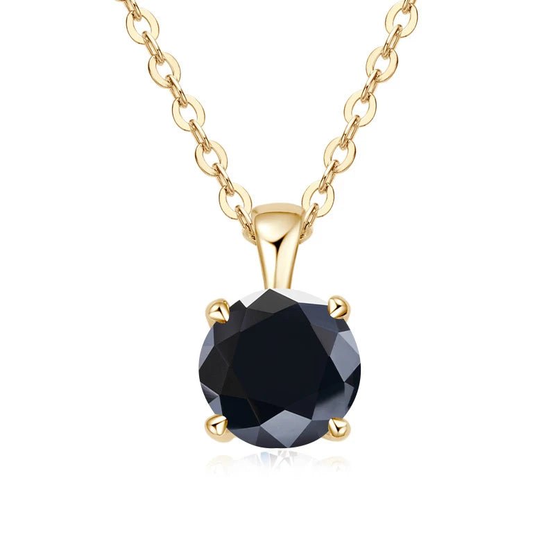 1.0 carat Moissanite Pendants for Women Classic Wedding Necklace Original S925 Sterling Silver Jewelry - Checkouts USA