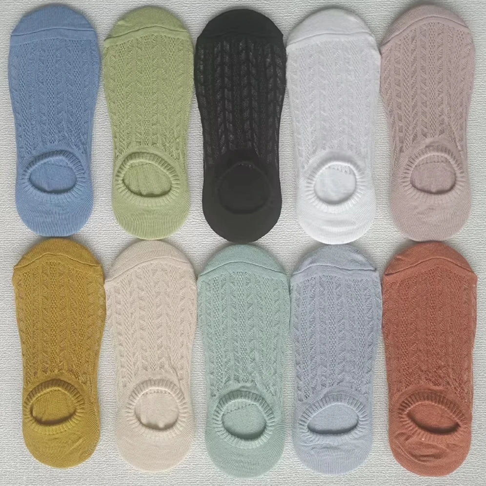 10 Pairs Women Cartoon Patterned Socks Trendy And Fashionable Versatile Socks Lightweight Breathable Comfortable Casual Socks - Checkouts UK