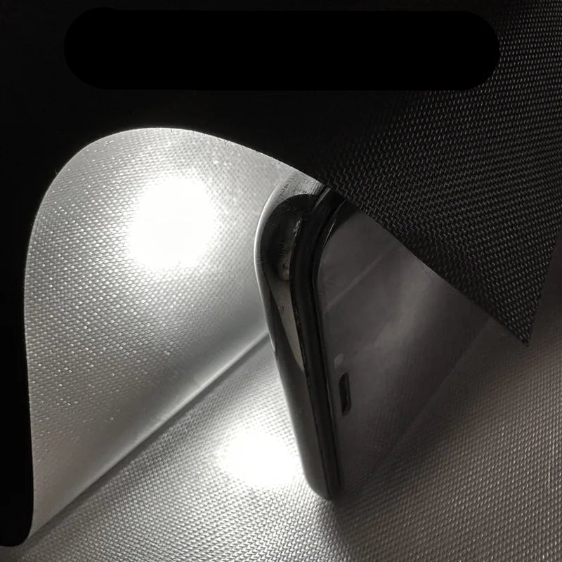 100% Blackout Curtain Removable Portable Travel Blocking Darkest Window Film Cloth Temporary DIY No Drill Blackout Curtains - Checkouts UK