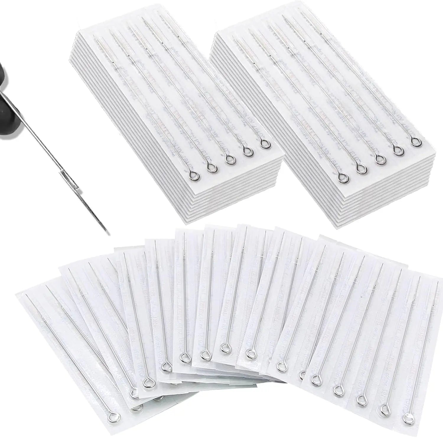 100/50/10pcs Sterilized Tattoo Needles RL RS M1 RM Tattoo Needle for Tattoo Permanent Makeup Machine - Checkouts UK