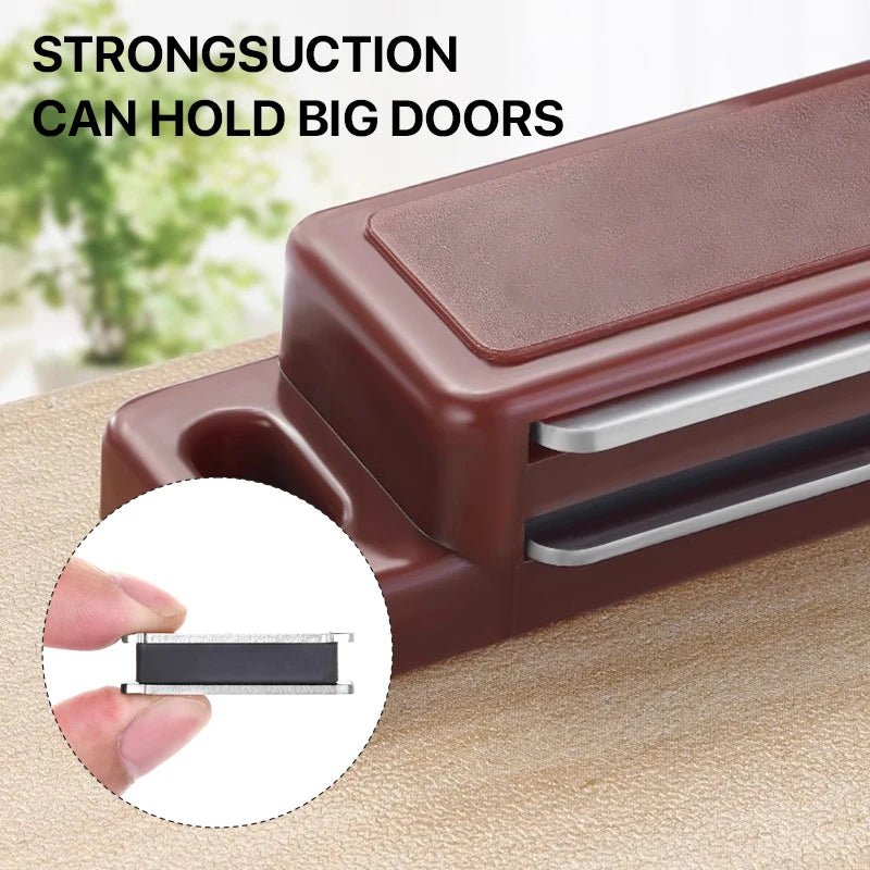 10/20pcs Magnetic Cabinet Catches Magnet Door Stops Plastic Strong Door Cabinet Cupboard Closer Suction Furniture Hardware - Checkouts USA