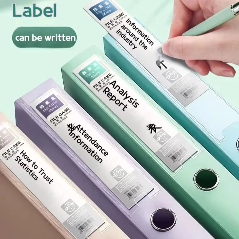 10pcs Large Capacity A4 File Folder Multifunctional Waterproof Document Organizer Dustproof Desktop Storage Document Holder - Checkouts USA