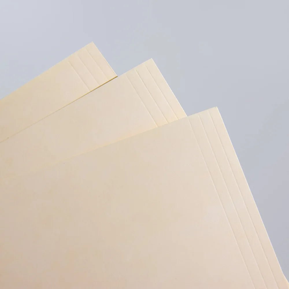 10pcs/Pack Manila Tab Folders, Basics 1/3 - Cut Tab, Assorted Positions File Folders, Letter Size,A4,Legal Size,Document - Checkouts USA
