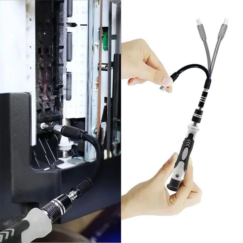 115 - in - 1 Precision Screwdriver Kit, Includes Magnetic Tips, Ideal for Electronics and Laptop Repairs, Professional Nut Driver - Checkouts USA