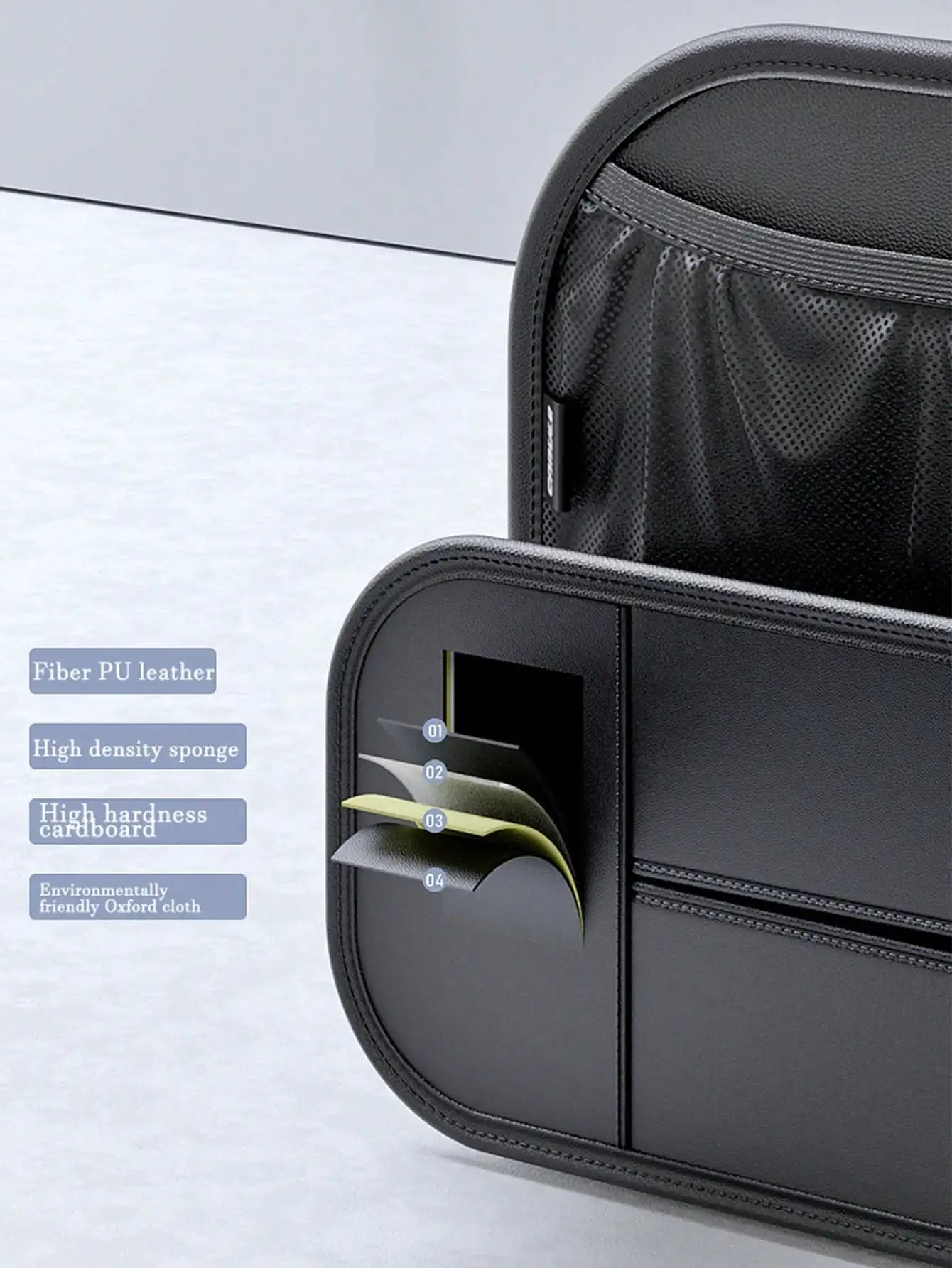 1pc Car Storage Bag, Rear Seat Organizer, Universal Vehicle - mounted Creative Car Decoration Storage Bag - Checkouts USA