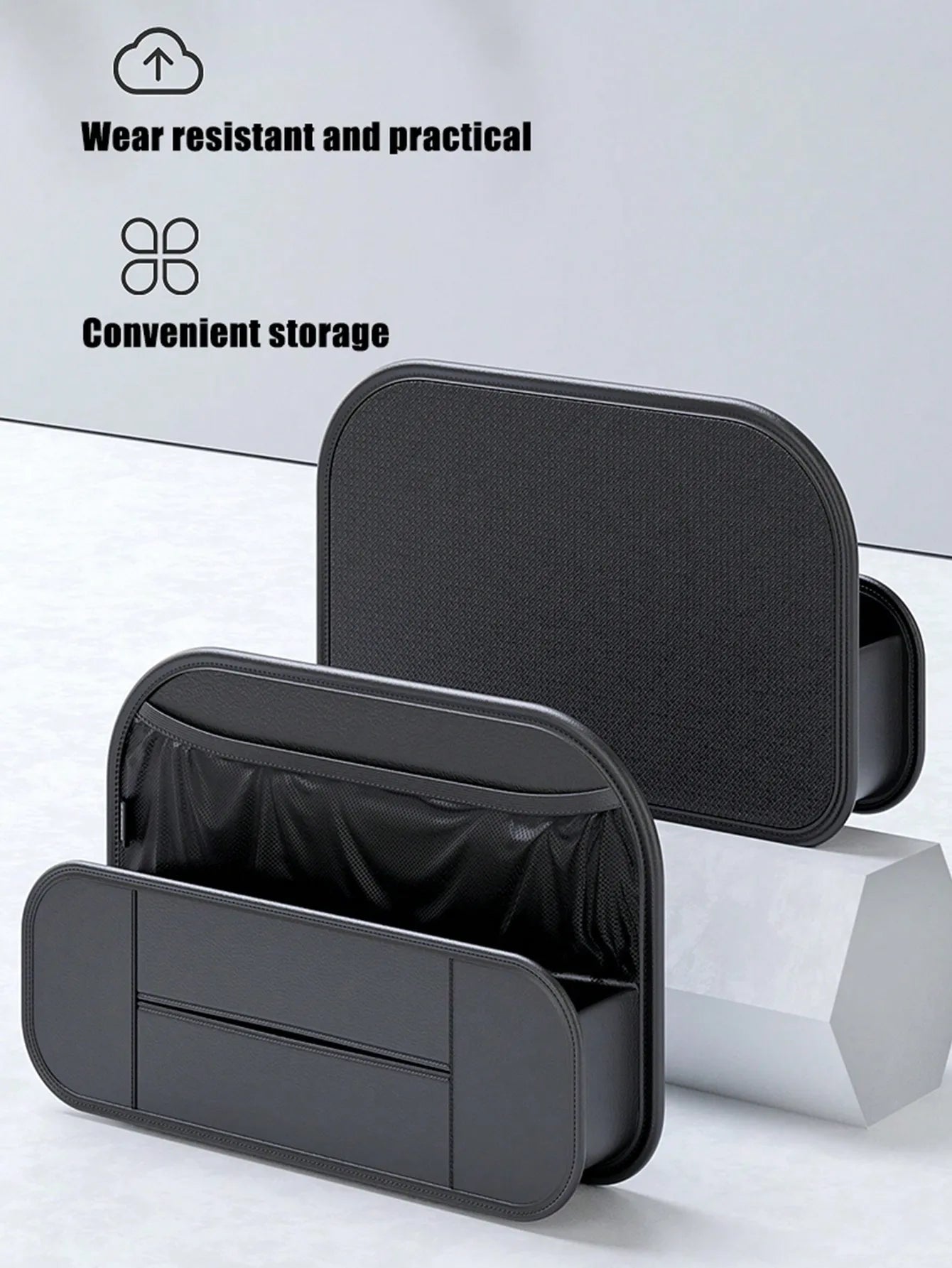 1pc Car Storage Bag, Rear Seat Organizer, Universal Vehicle - mounted Creative Car Decoration Storage Bag - Checkouts USA