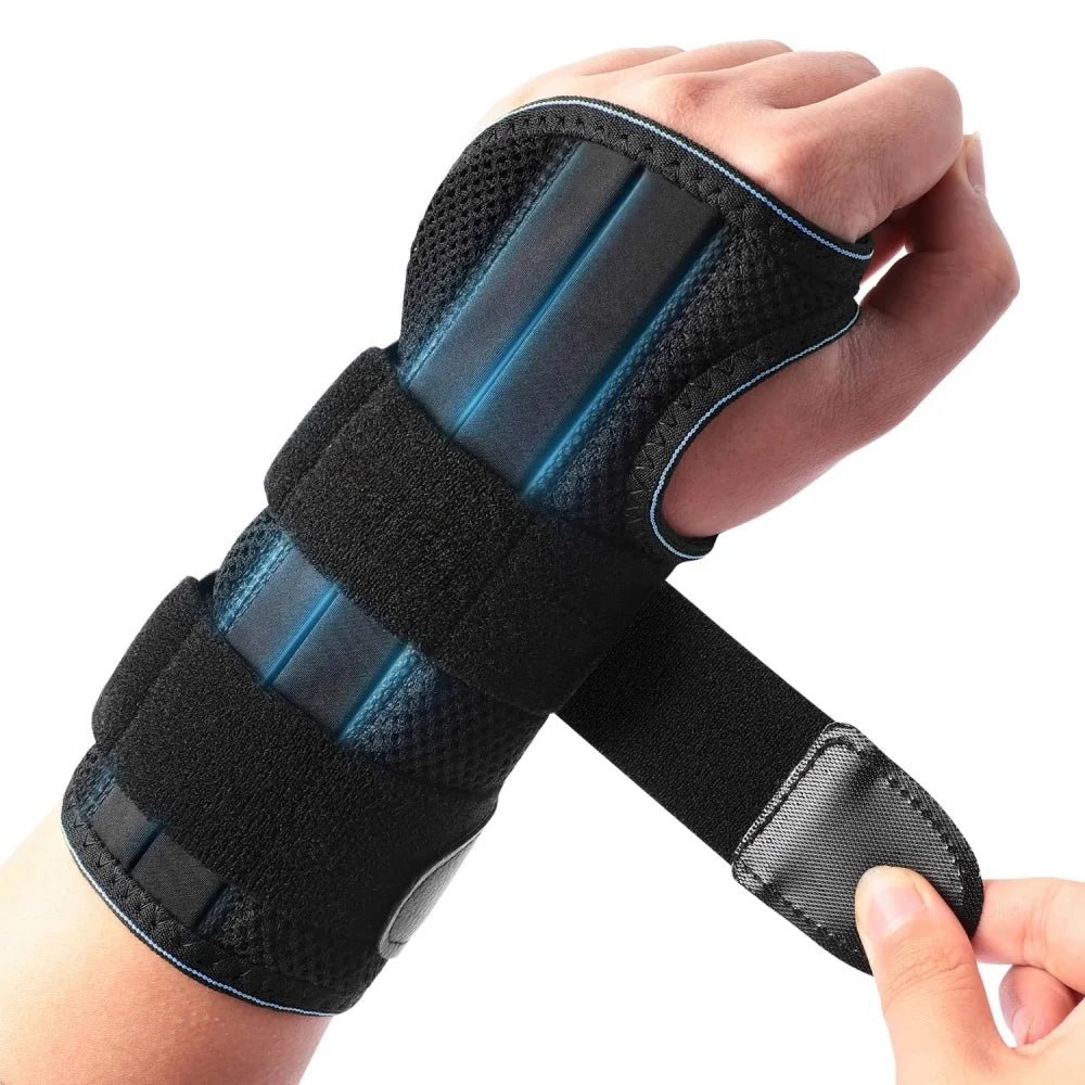 1pc Compression Wrist Brace Protector Carpal Tunnel Sports Wrist Guard Orthopedic Hand Brace Splint Wristband Syndrome Arthritis - Checkouts USA