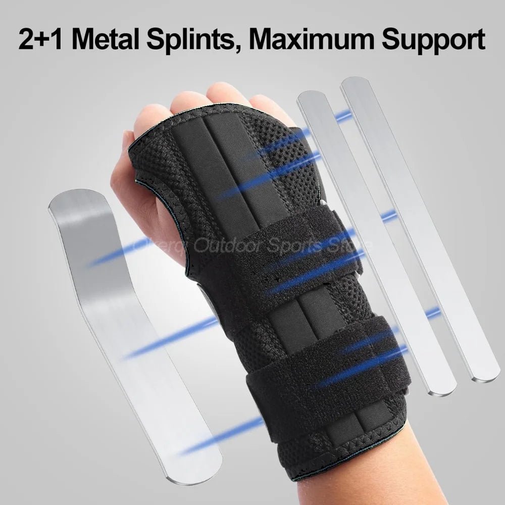 1pc Compression Wrist Brace Protector Carpal Tunnel Sports Wrist Guard Orthopedic Hand Brace Splint Wristband Syndrome Arthritis - Checkouts USA