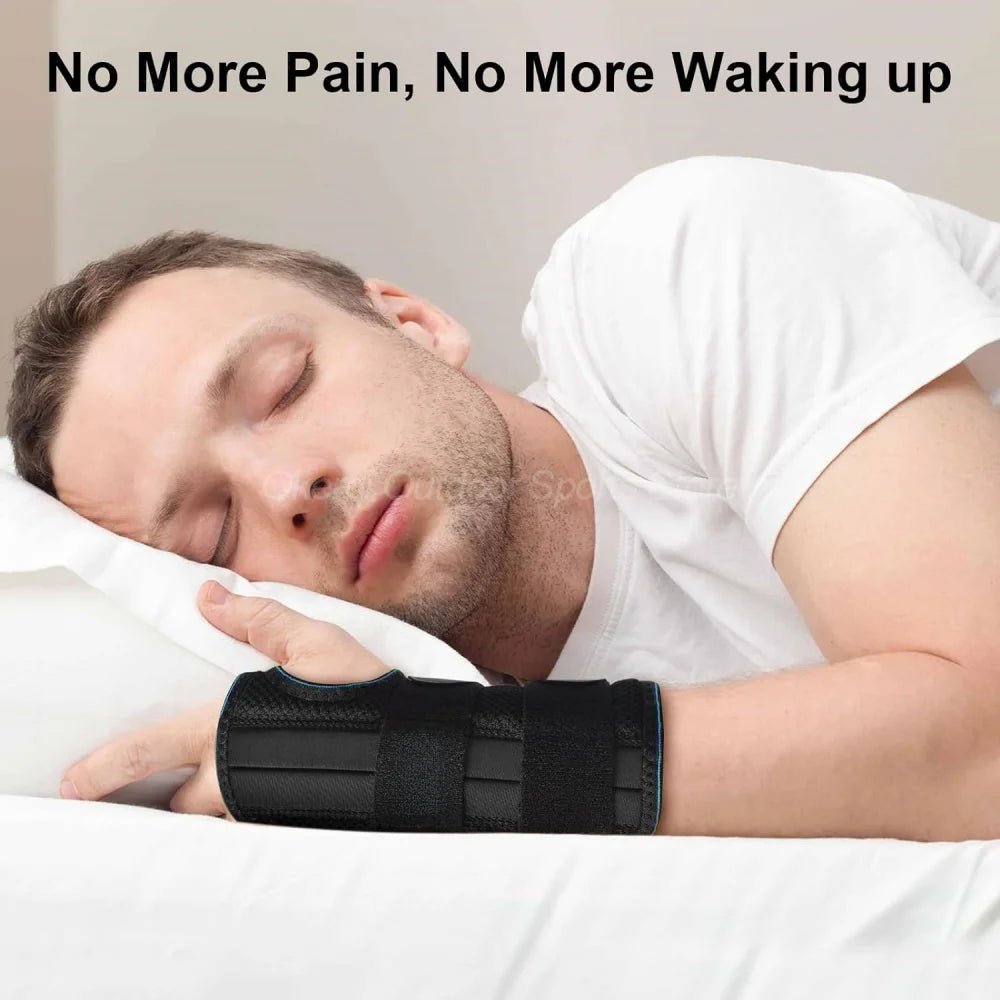 1pc Compression Wrist Brace Protector Carpal Tunnel Sports Wrist Guard Orthopedic Hand Brace Splint Wristband Syndrome Arthritis - Checkouts USA