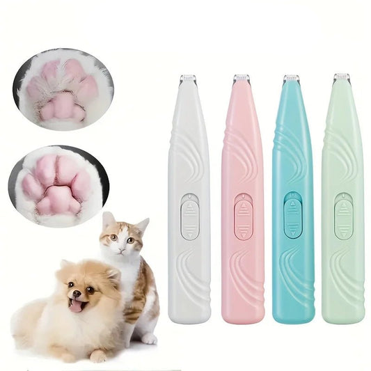 1pc Electric Pet Clippers Cats Dog Foot Hair Trimmer USB Charging Pet Paw Hair Clipper Shaver Grooming Machine Pets Products - Checkouts UK