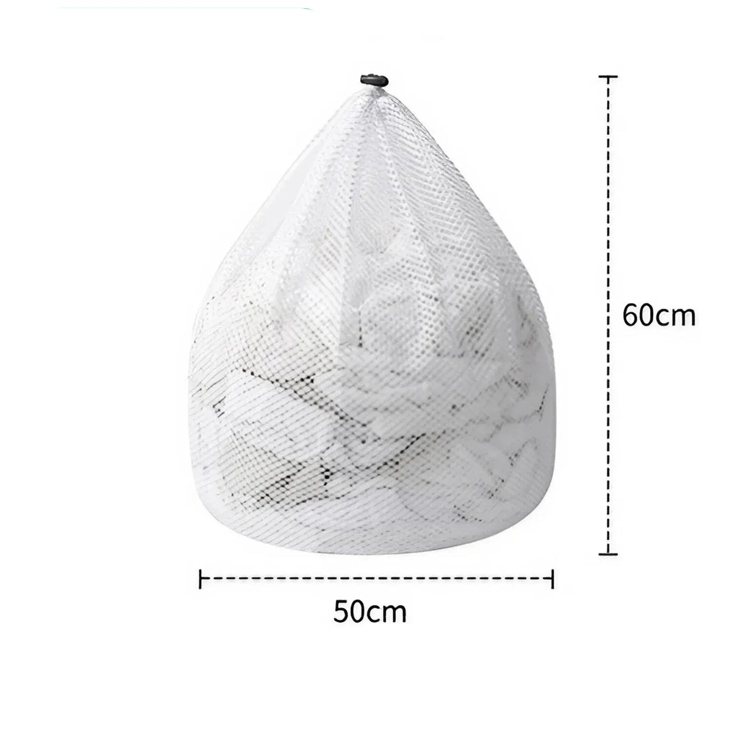1PC Mesh Laundry Bag - Machine Washable Drawstring Design Travel Wash Bag for Blouses, Hosiery, Stockings, and Underwear - Checkouts UK