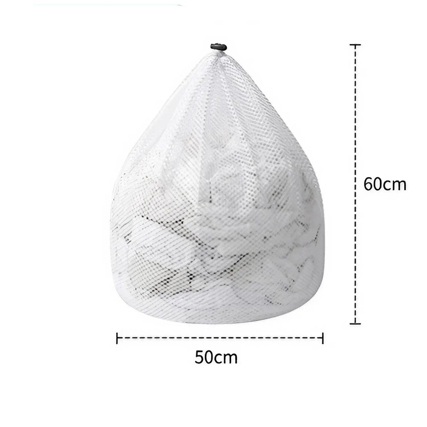 1PC Mesh Laundry Bag - Machine Washable Drawstring Design Travel Wash Bag for Blouses, Hosiery, Stockings, and Underwear - Checkouts UK