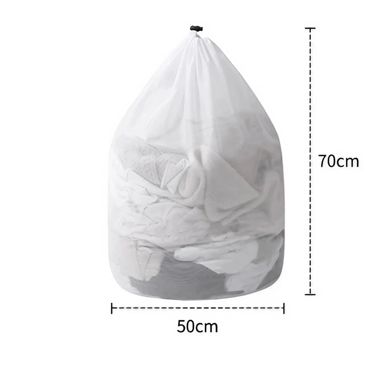 1PC Mesh Laundry Bag - Machine Washable Drawstring Design Travel Wash Bag for Blouses, Hosiery, Stockings, and Underwear - Checkouts UK
