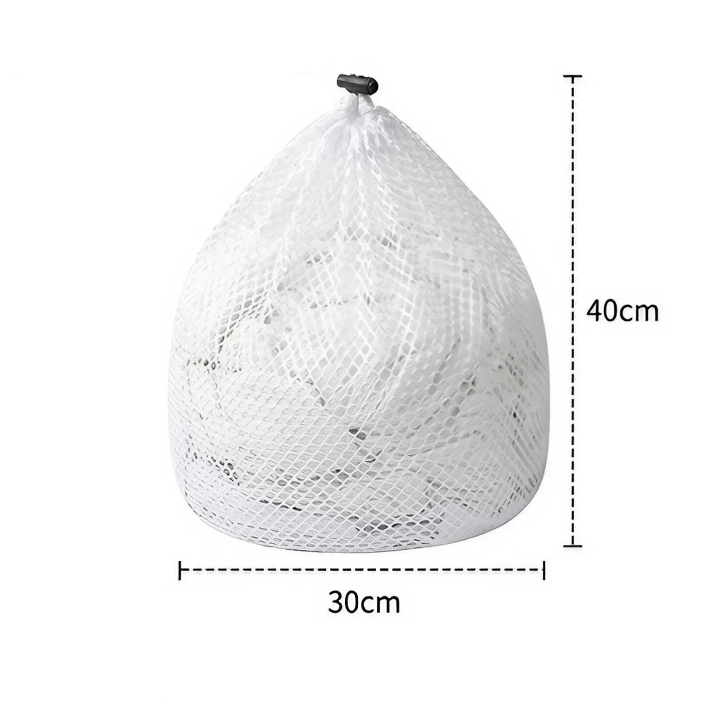 1PC Mesh Laundry Bag - Machine Washable Drawstring Design Travel Wash Bag for Blouses, Hosiery, Stockings, and Underwear - Checkouts UK