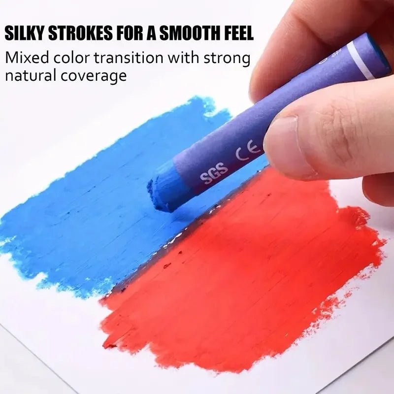 1pc of Ultra - Soft Oil Painting Stick Set, Washable Macaron - Colored Crayons for Graffiti And DIY Art. - Checkouts USA
