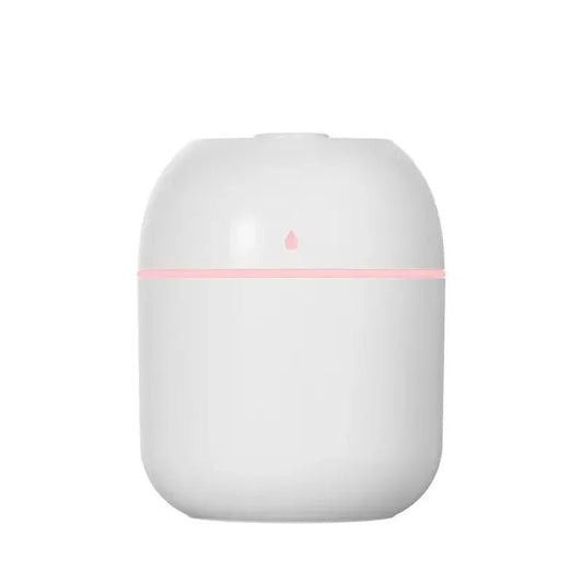1pc Portable USB ultrasonic air humidifier, essential oil diffuser, car purifier with LED light romantic light - Checkouts UK