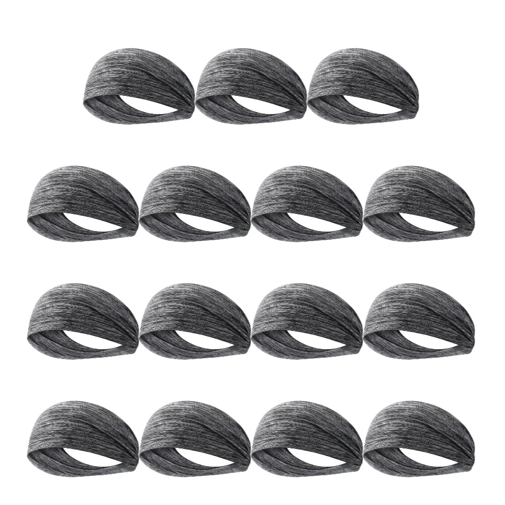 1PC Sports Headband Running Fitness Sweatband Quick - Dry Elastic Absorbent Men Women Cycling Jog Tennis Yoga Gym Hair Bandage - Checkouts UK