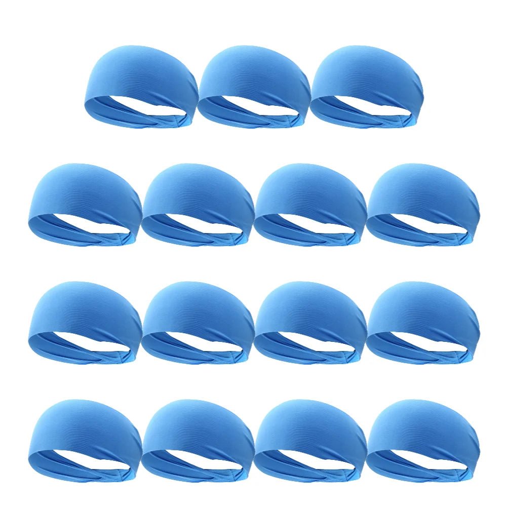 1PC Sports Headband Running Fitness Sweatband Quick - Dry Elastic Absorbent Men Women Cycling Jog Tennis Yoga Gym Hair Bandage - Checkouts UK