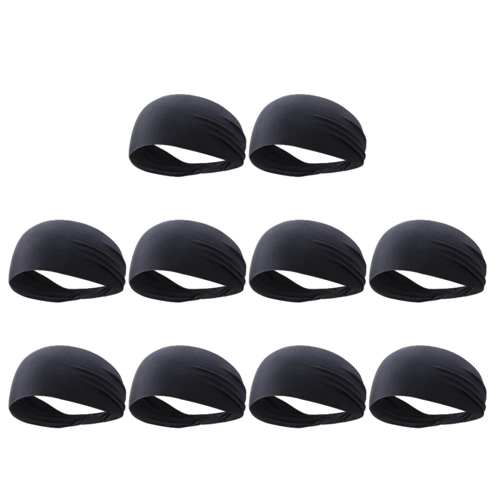 1PC Sports Headband Running Fitness Sweatband Quick - Dry Elastic Absorbent Men Women Cycling Jog Tennis Yoga Gym Hair Bandage - Checkouts UK