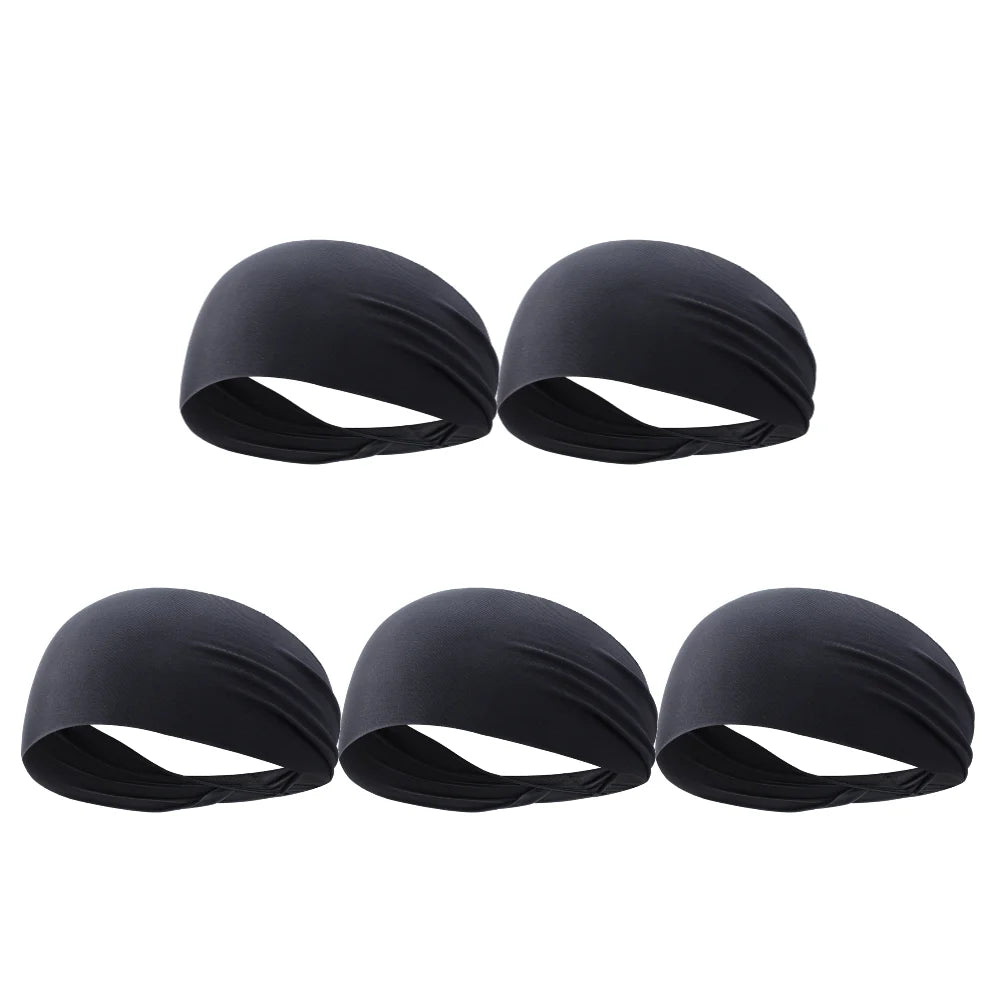 1PC Sports Headband Running Fitness Sweatband Quick - Dry Elastic Absorbent Men Women Cycling Jog Tennis Yoga Gym Hair Bandage - Checkouts UK