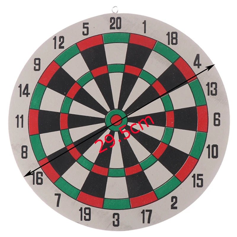 1Set Dart Board Darts Game Set Perfect for Cave Game Room Kids Decoration - Checkouts UK