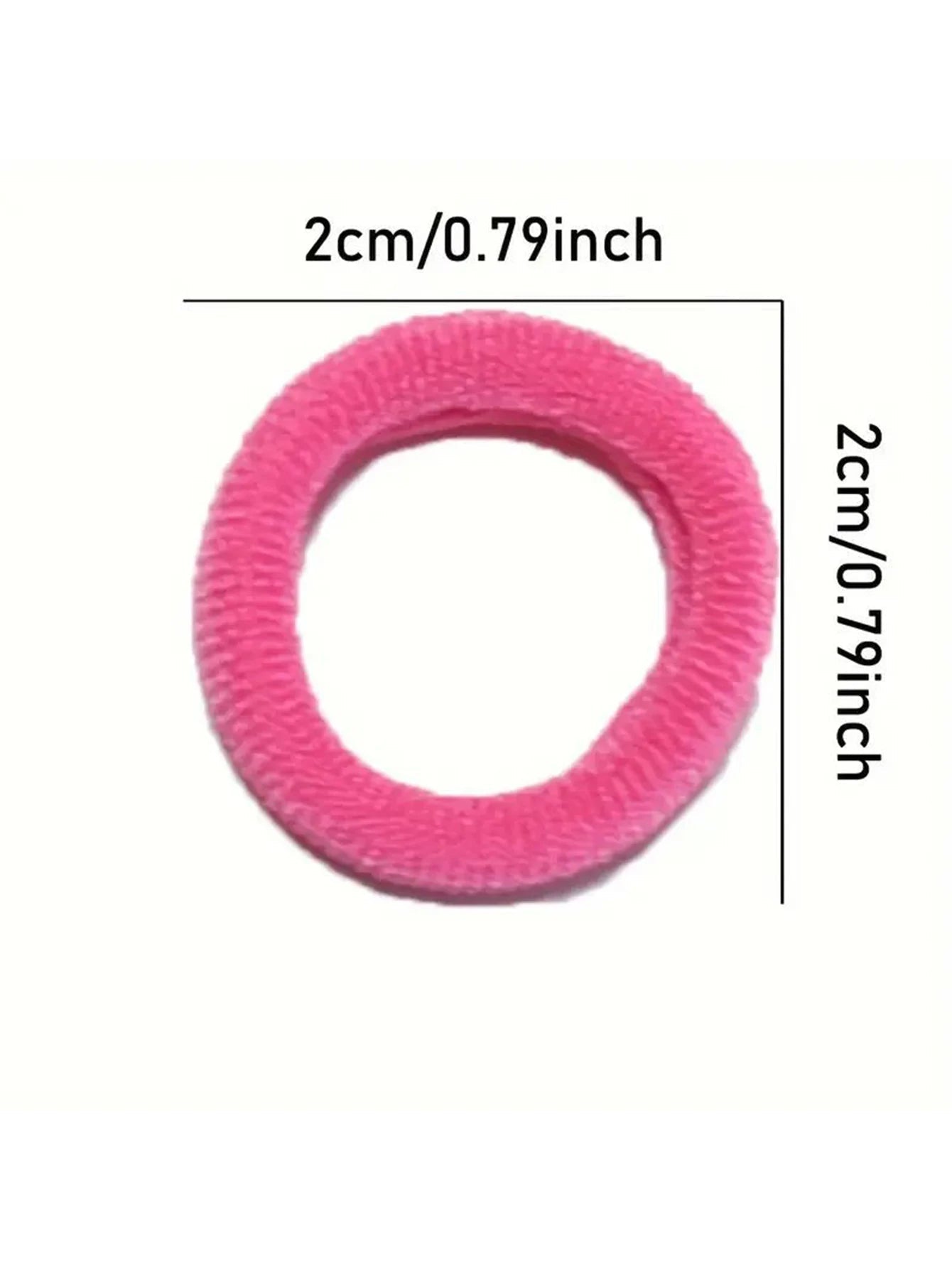 200PCS Women Girls Colorful Nylon Elastic Hair Bands Ponytail Hold Small Hair Tie Rubber Bands Scrunchie Hair Accessories - Checkouts UK