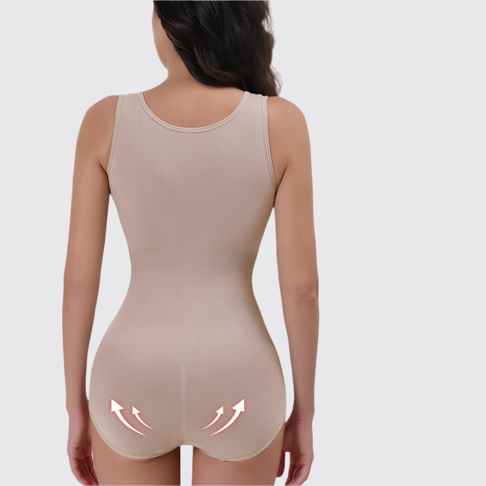 2025 New Bodysuit Shapewear With Zipper Belt Women Tummy Control Fajas Body Shaper Waist Trainer Slimming Cincher Corset Tops - Checkouts UK