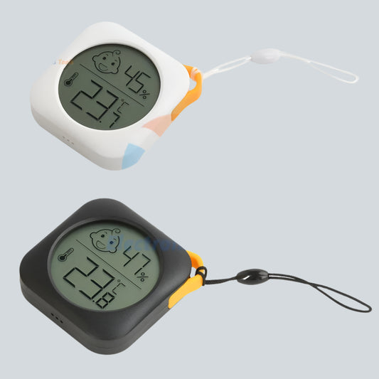- 20~60℃ LCD Digital Electronic Temperature Humidity Meter Detector Indoor Comfort Expression Display Thermometer Hygrometer - Checkouts UK