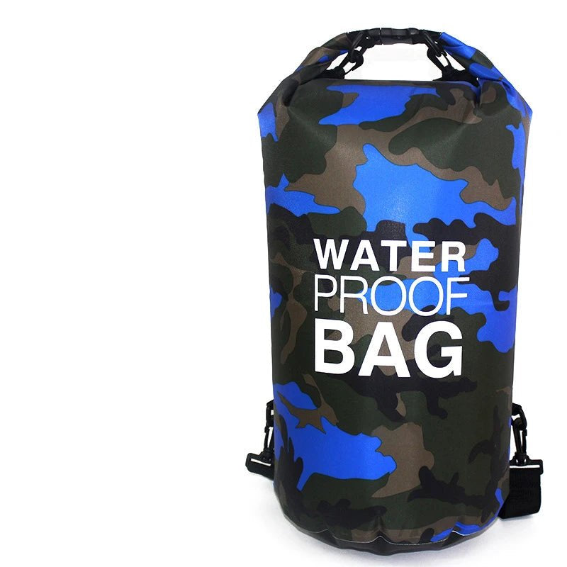 30L 15L Waterproof Dry Bags With Wet Separation Pocket Backpack For Kayaking Boating Swimming Outdoor Sports Bag XAZ9 - Checkouts UK