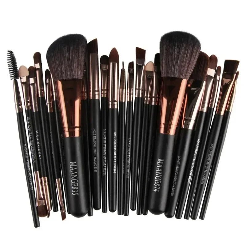 3/13/22pcs Professional Makeup Brushes Tools Set Make Up Brush Tools Kits for Eyeshadow Eyeliner Cosmetics Brushes Maquiagem - Checkouts UK