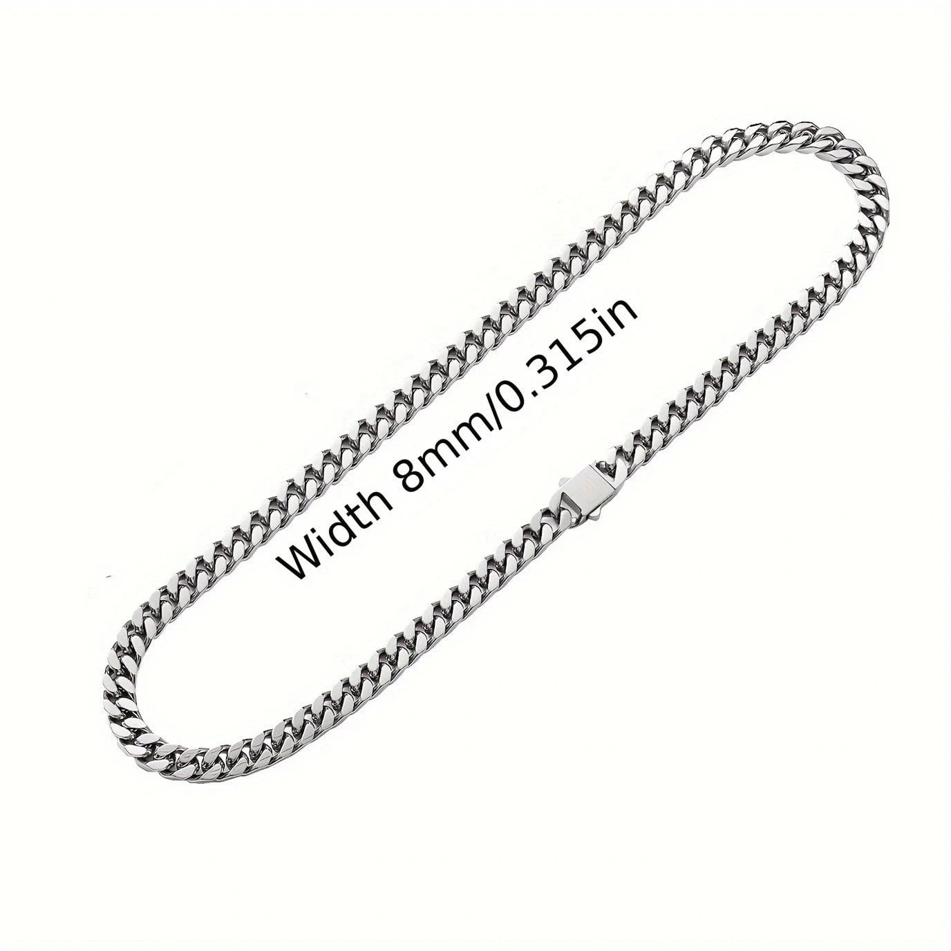 316 Stainless Steel Plated 18k Gold Fashion Crypto Cuban Chain Miami Rap Hip Hop Men's Bracelet Accessory - Checkouts USA