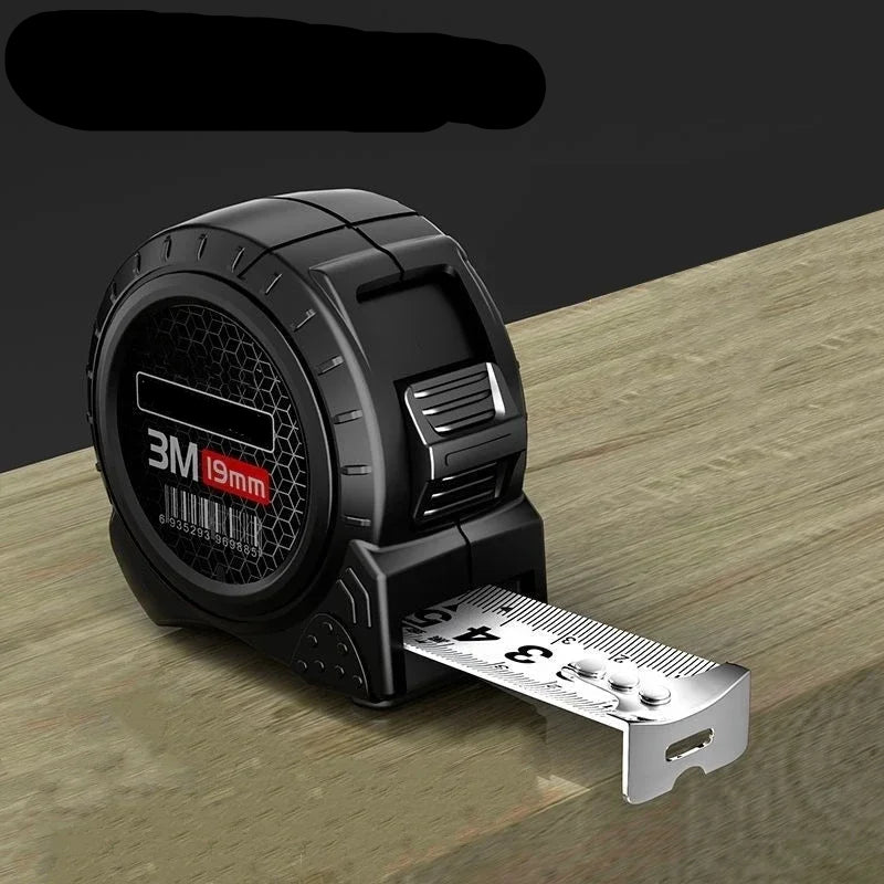 3/5/10M Metric Measuring Tape Self Locking Fluorescent Steel Tape Measure High Precision Wear - resistant Ruler Measuring Tools - Checkouts UK