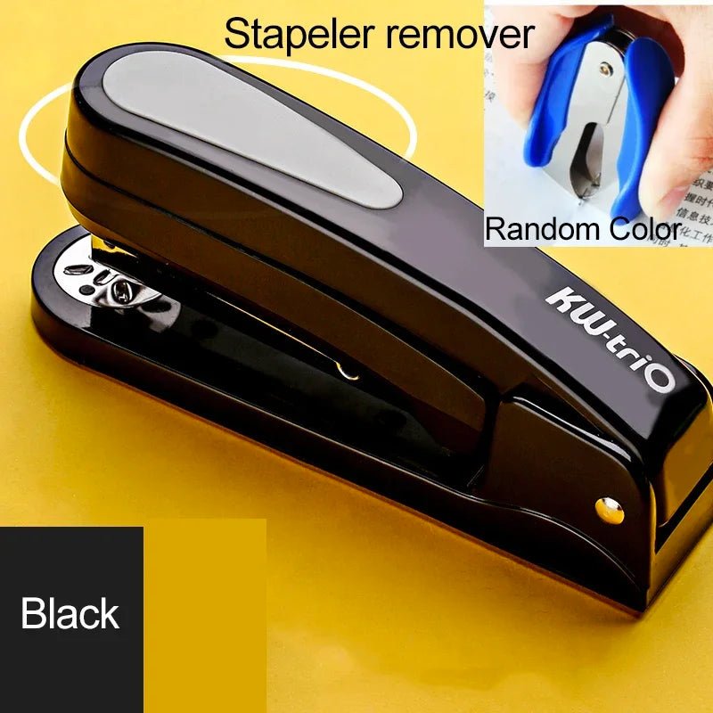 360 Rotatable Heavy Duty Stapler Use 24/6 Staples Effortless Long Stapler School Paper Staplers Office Bookbinding Supplies - Checkouts USA
