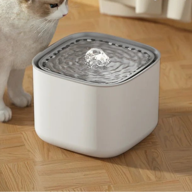 3L Cat Water Fountain Auto Recirculate Filter Large Capacity Filtring Cat Water Drinker USB Electric Mute Cats Water Dispenser - Checkouts UK