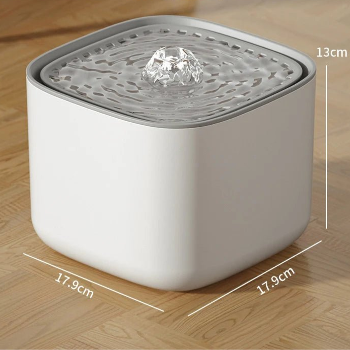 3L Cat Water Fountain Auto Recirculate Filter Large Capacity Filtring Cat Water Drinker USB Electric Mute Cats Water Dispenser - Checkouts UK