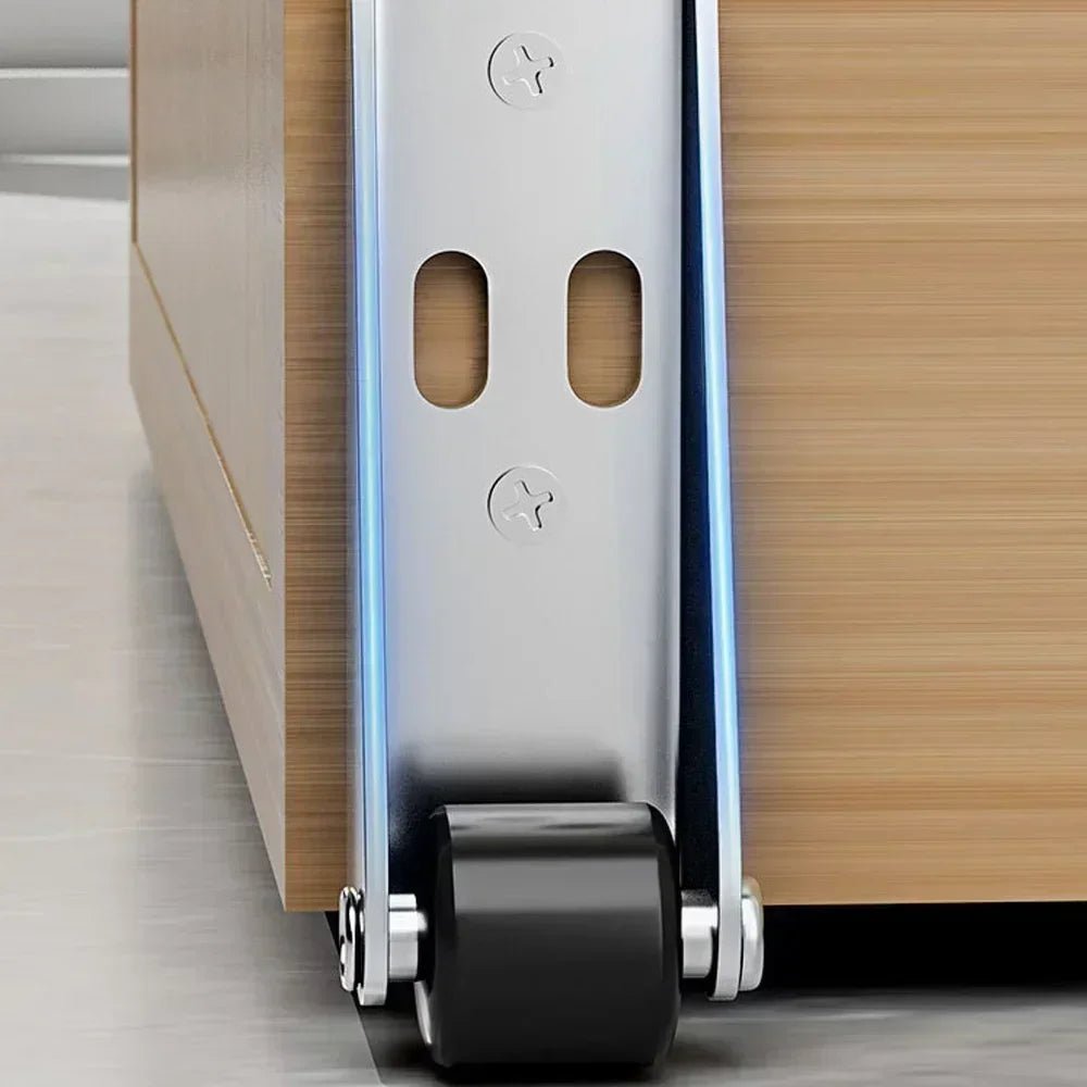 4 - 12PCS Sliding Door Roller Pulley Universal Furniture Caster Wheel Mini Silent Track Pulley Roller for Table Cabinet Hardware - Checkouts USA