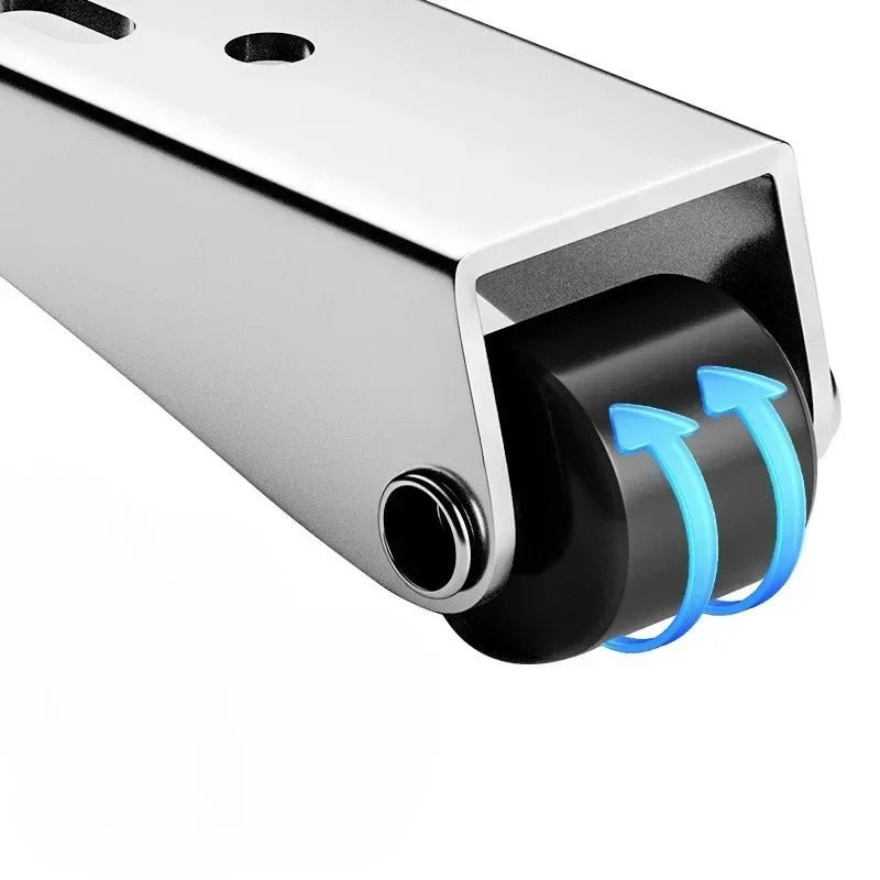 4 - 12PCS Sliding Door Roller Pulley Universal Furniture Caster Wheel Mini Silent Track Pulley Roller for Table Cabinet Hardware - Checkouts USA