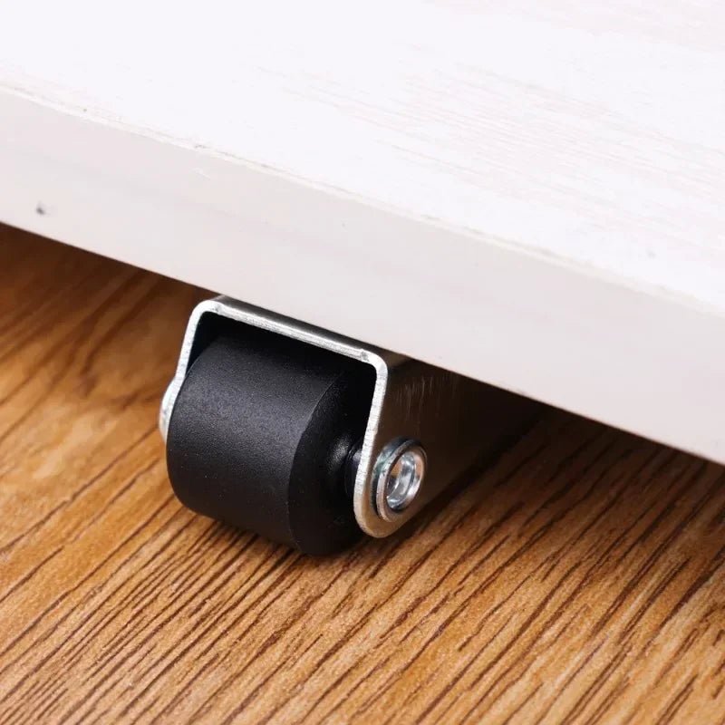 4 - 12PCS Sliding Door Roller Pulley Universal Furniture Caster Wheel Mini Silent Track Pulley Roller for Table Cabinet Hardware - Checkouts USA