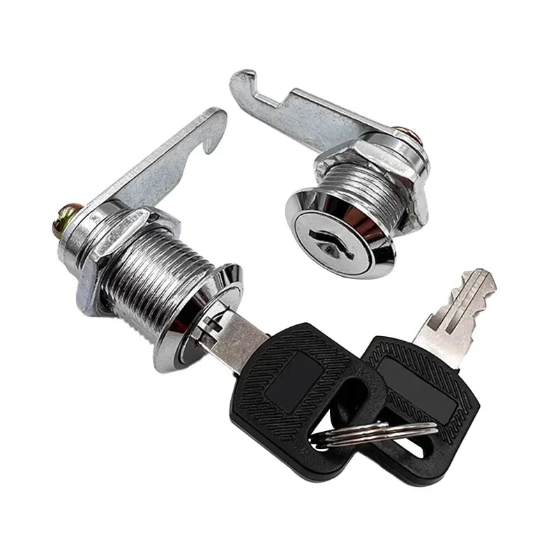 5/ Sets Security Cam Lock Metal Cylinder With 2 Keys for Mailbox File Cabinet Furniture Hardware 16MM/20MM/25MM/30MM - Checkouts USA