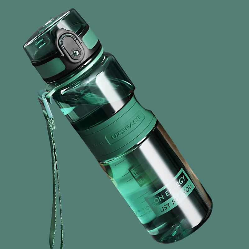 500/1000ml Sports Water Bottles BPA Free Portable Leakproof Shaker Outdoor Tour Gym Drink Bottle Eco - friendly Plastic Coffee Cup - Checkouts UK