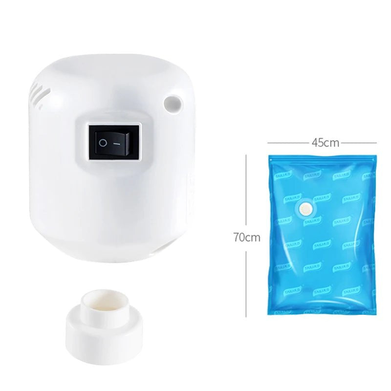 55W Powerful Vacuum Pump Vacuum Bag Clothes Storage Bag Folding Compressed Electric Sealer Machine Space Saver Travel Organizer - Checkouts UK