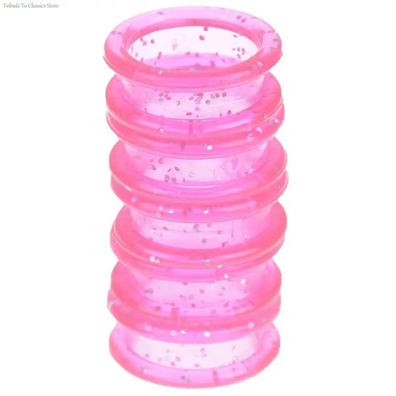 5X Professional Pet Grooming Scissors Protector Cutting Curved Thinning Shears Silicone Finger Rings for Cat Dog Hair Scissors - Furbury