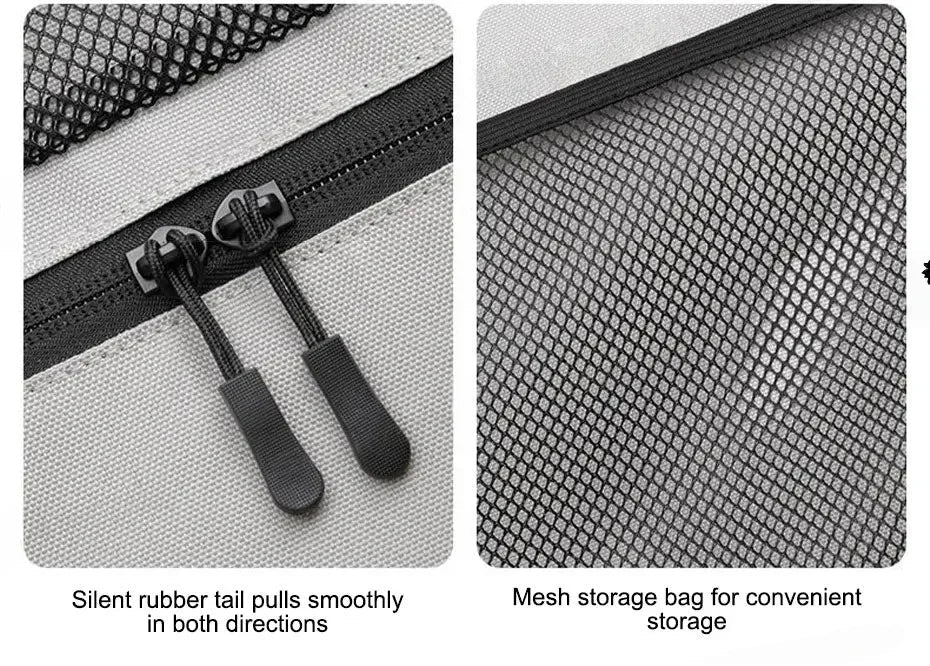 9 - Pocket Car Organizer Seat Back Hanging Storage Bag Wear - Resistant Oxford Colth SUV/MPV Trunk Organizer with Zipper - Checkouts USA