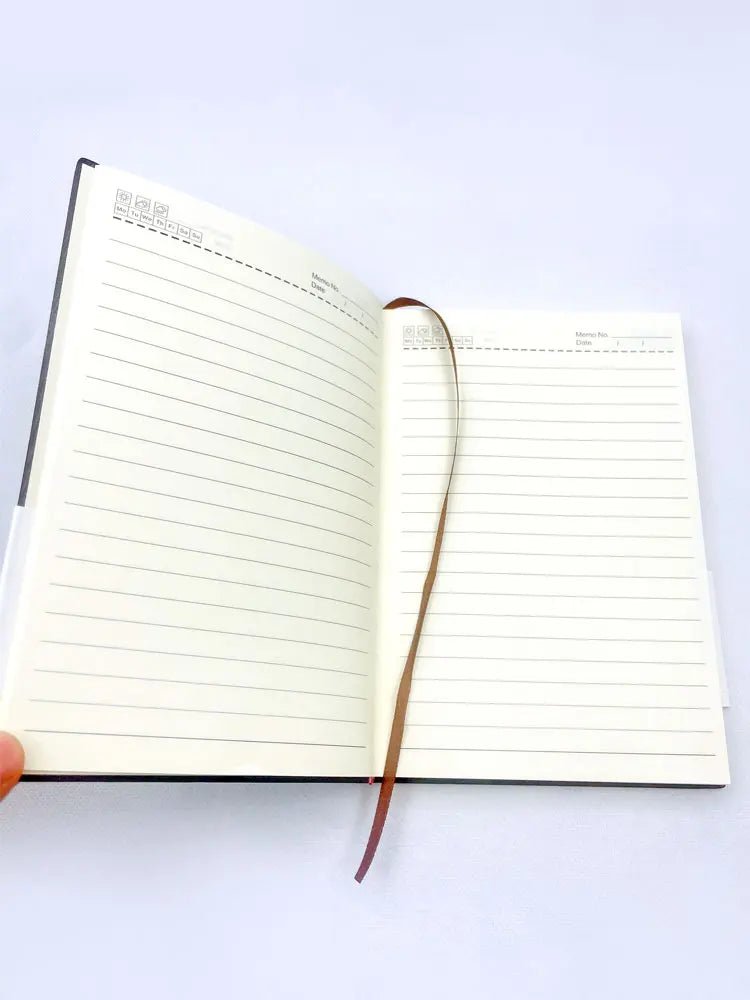 A5 A6 Sheepin Notebook Leather Office Journal Diary notepad Stationery Student Class lined NoteBook 160pages/240pages - Checkouts USA