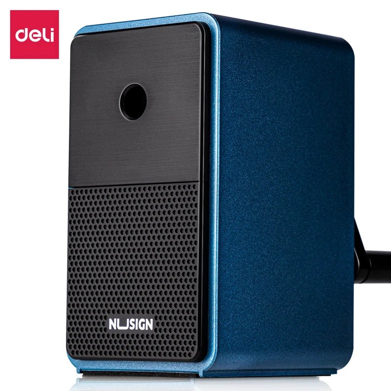 Adjustable Pencil Sharpener with Long Lasting Blade Hand Crank Table Sharpeners Machine Stationery - Checkouts USA