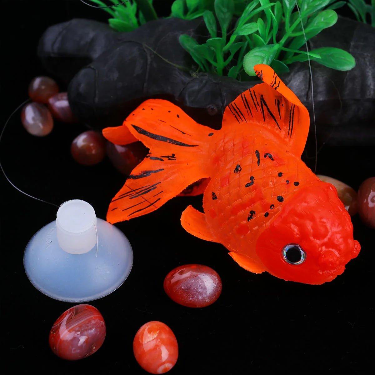 Aquarium Fish Decor Tank DecWholesale Bulk oration Artificial Decorations Toys Goldfish Silicone Silicone Aquarium Fish Tank Decoration - Furbury
