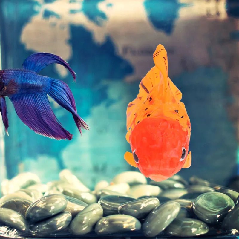 Aquarium Fish Decor Tank DecWholesale Bulk oration Artificial Decorations Toys Goldfish Silicone Silicone Aquarium Fish Tank Decoration - Furbury