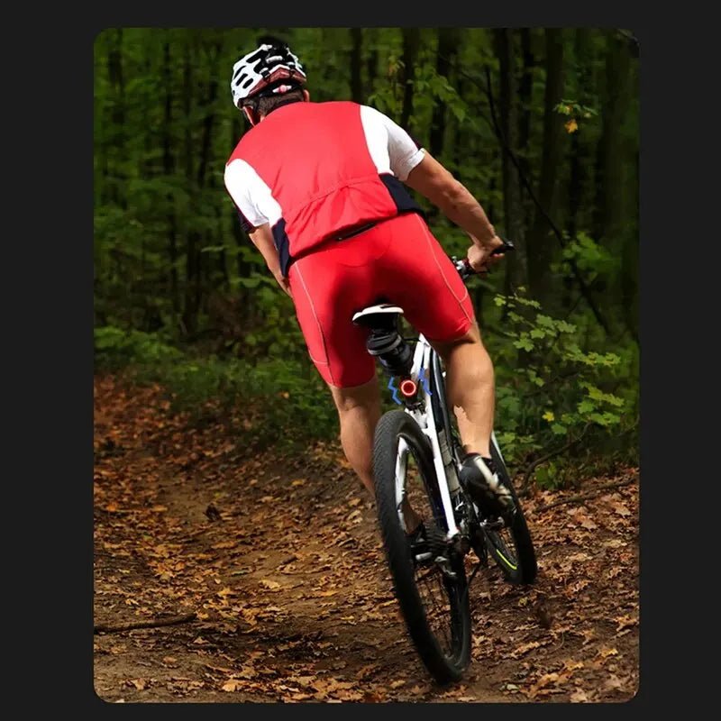 Bicycle Rear Light USB Charging High Visibility Multifunction Flashing With Brake Sensor Tail Light MTB Road Bike Lamps - Checkouts UK