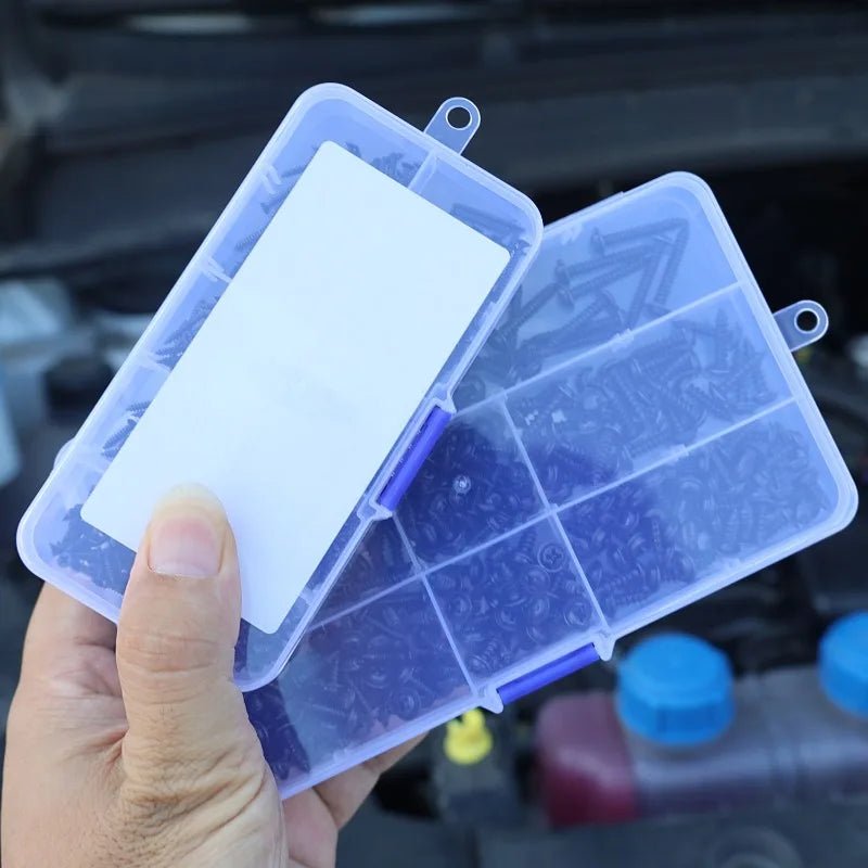 Black Self - Tapping Screw Cross Drill Woodworking Installation Fasteners Screws Household Hardware Repair Tools Assortment Kits - Checkouts USA