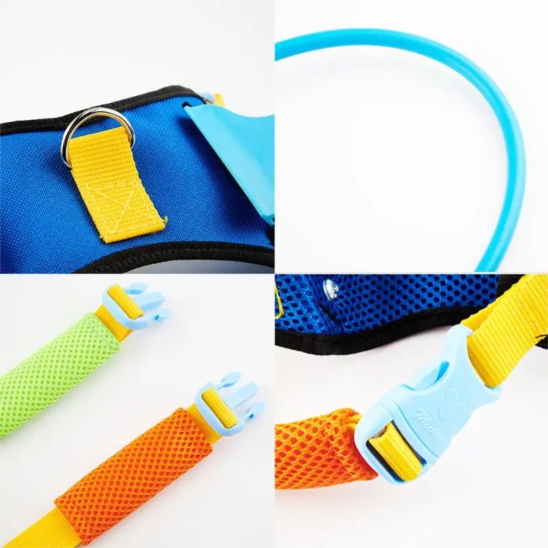 Blind Dog Harness Guiding Device Pet Safe Adjustable Blind Dog Collar Blind Dog Accessories for Small to Large Dogs - Furbury